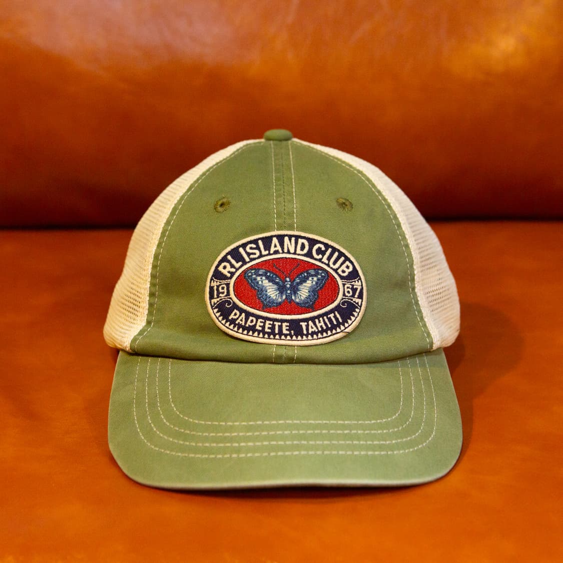 폴로 랄프로렌 RL 아이슬랜드 클럽 트러커 캡 상품이미지2