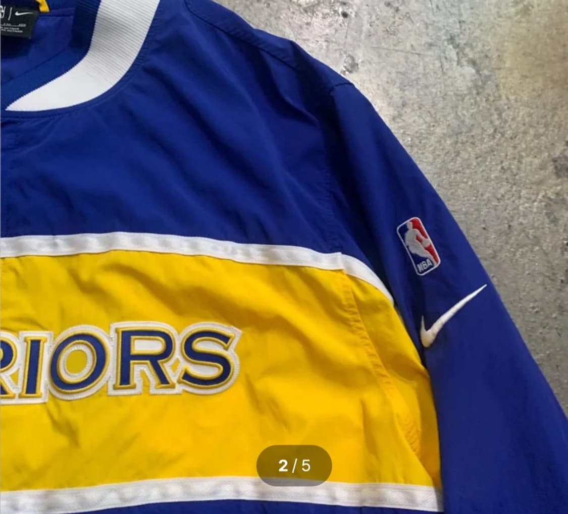 나이키 골든스테이트 워리어스 NBA 자켓 상품이미지2