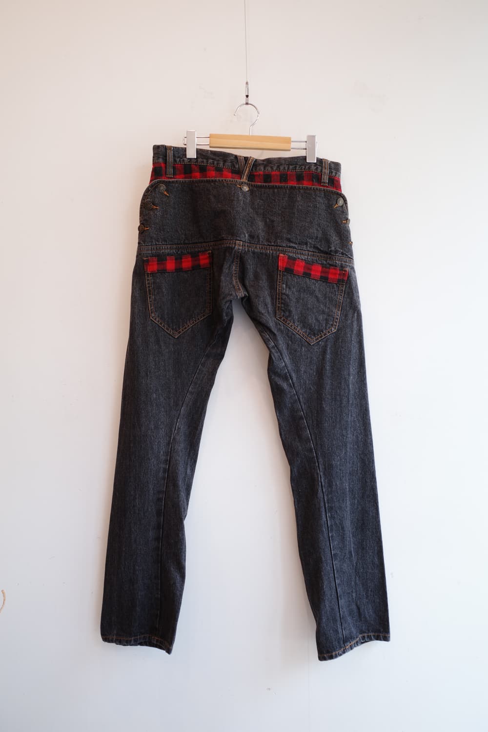 Japan brand 흑청 데님팬츠 (33인치) 상품이미지10