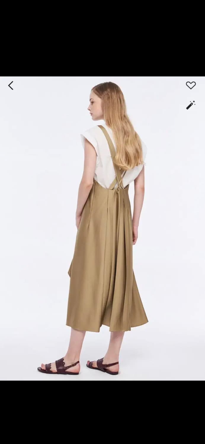 한섬 마인 새틴 원피스 상품이미지2