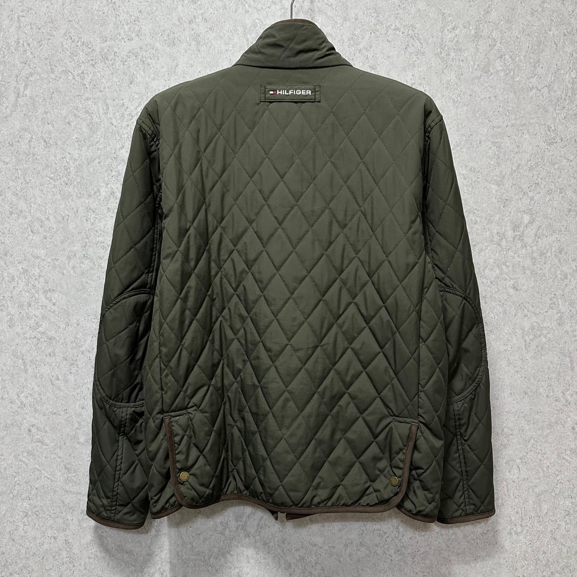 100 타미힐피거 남자 리버서블 양면 퀄팅 패딩 상품이미지3
