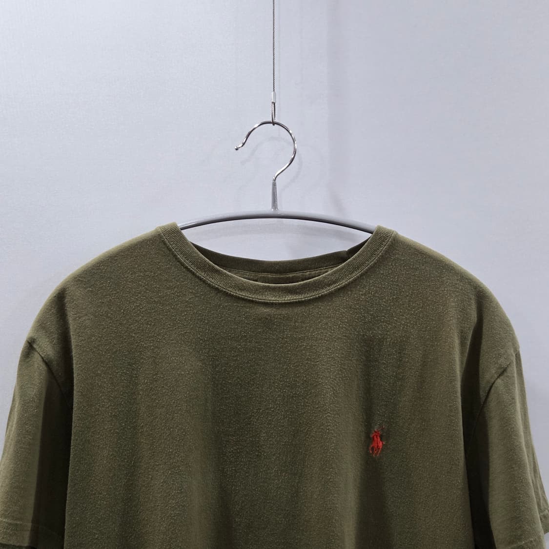 폴로랄프로렌 코튼 반팔티 카키 S 상품이미지2