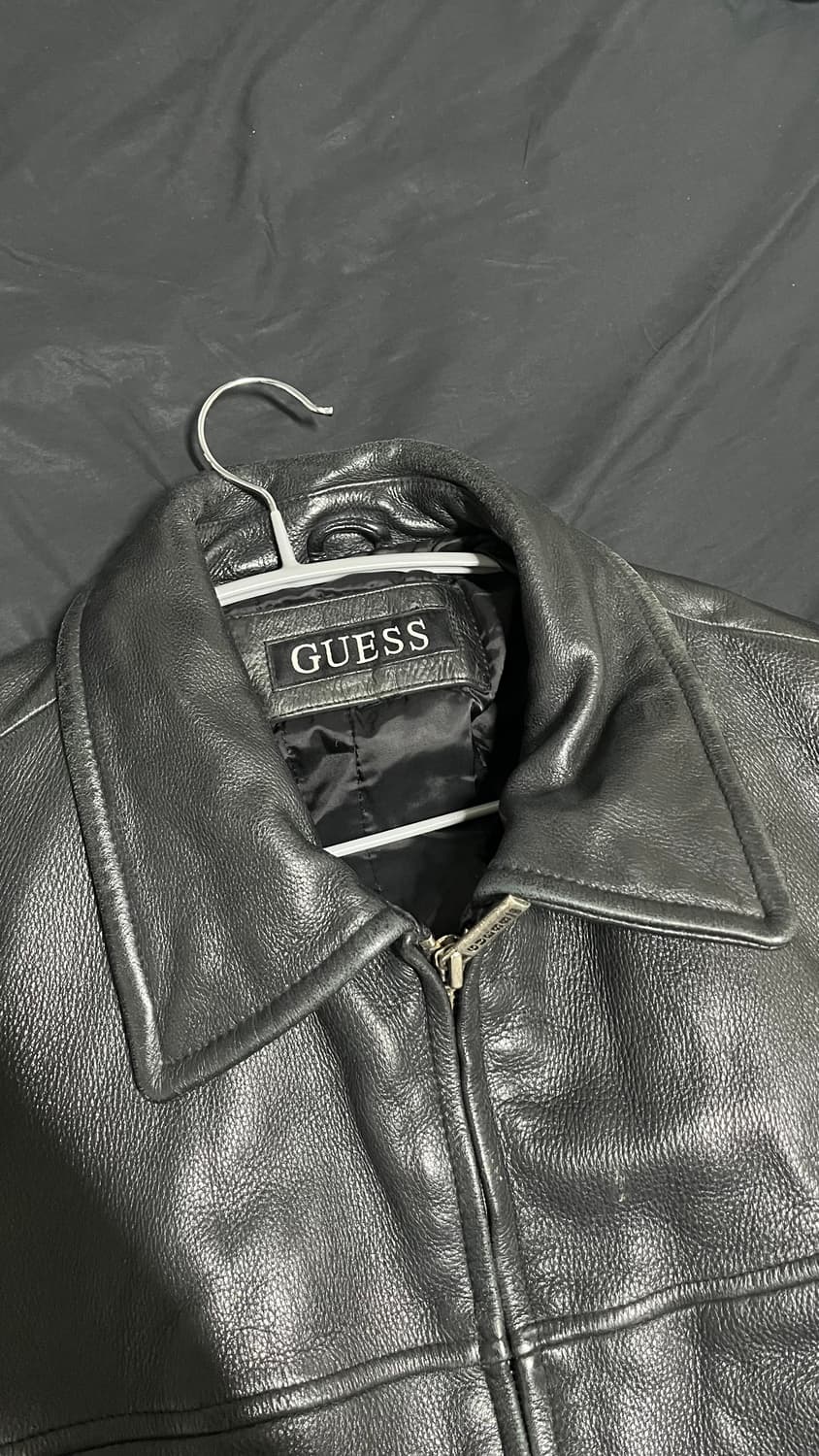 Guess usa 게스 90s 헤비 소가죽 xl 상품이미지3