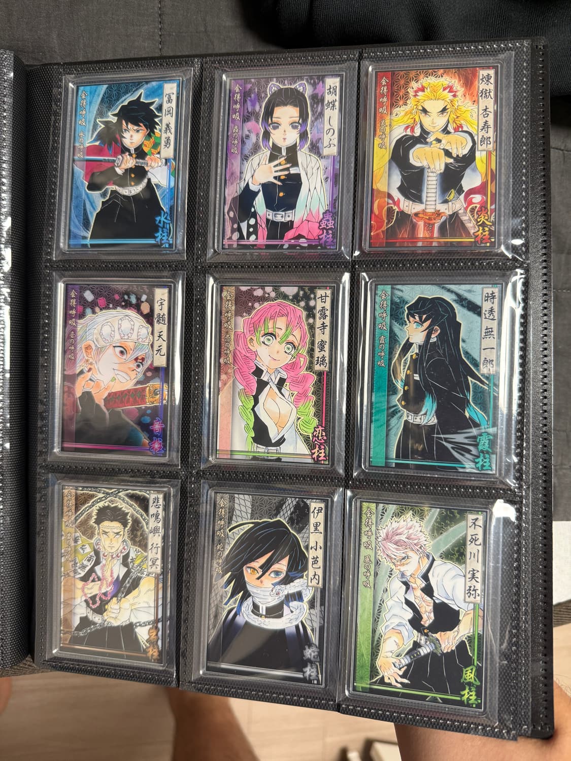 (희귀전종류)귀멸의칼날 점프숍 한정 아크릴 스테이터스 카드 15종 전종 상품이미지1