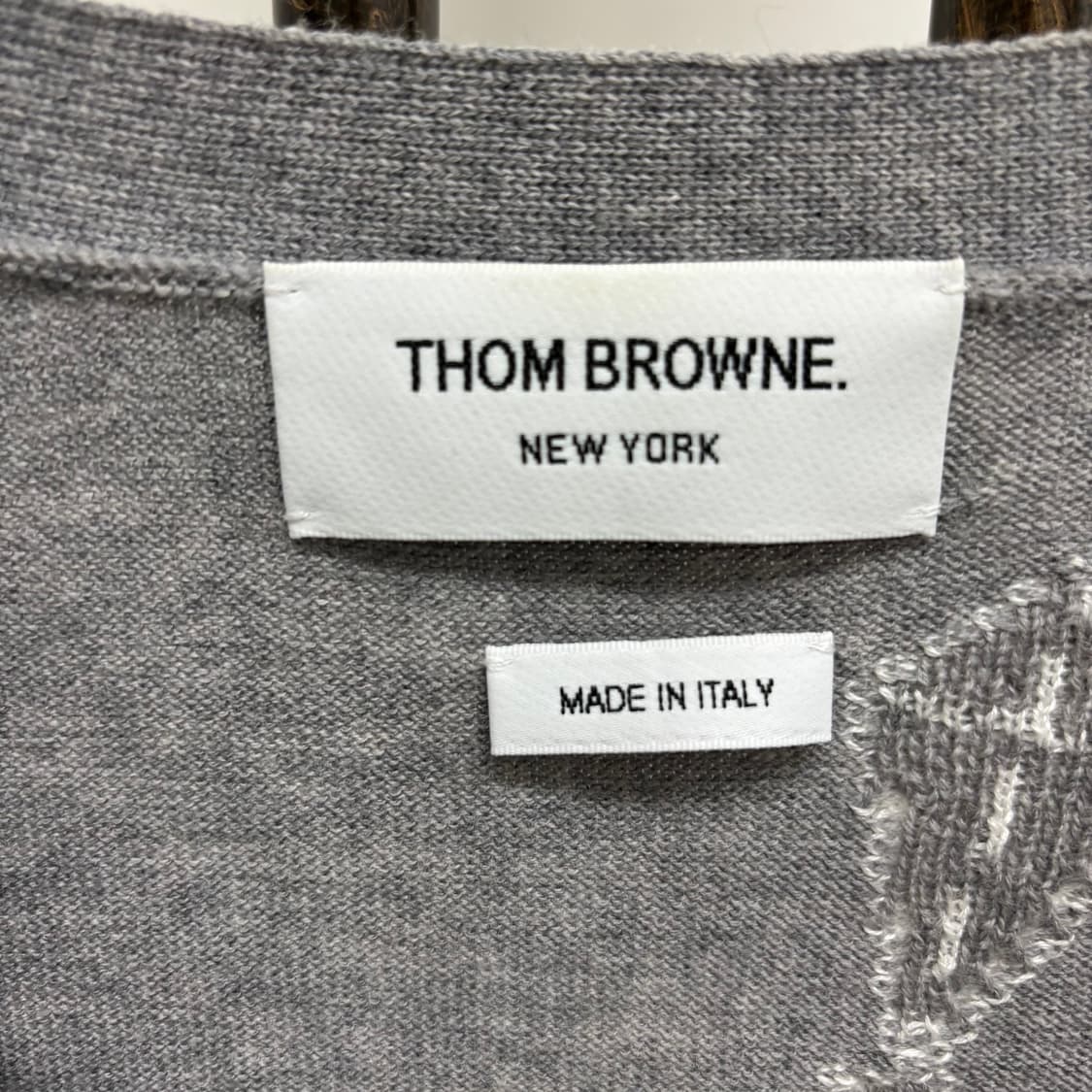 [42]톰브라운 사선완장 드롭 스카이 가디건 상품이미지3