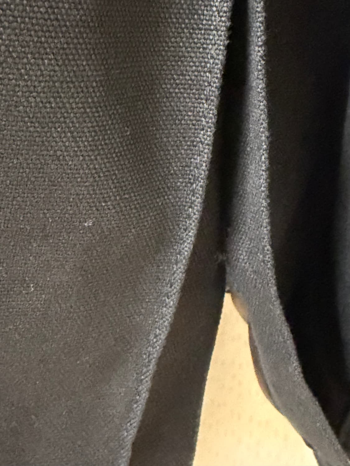 렉토 프렌치 빈티지 밀리터리 캔버스 자켓 블랙 M 상품이미지4