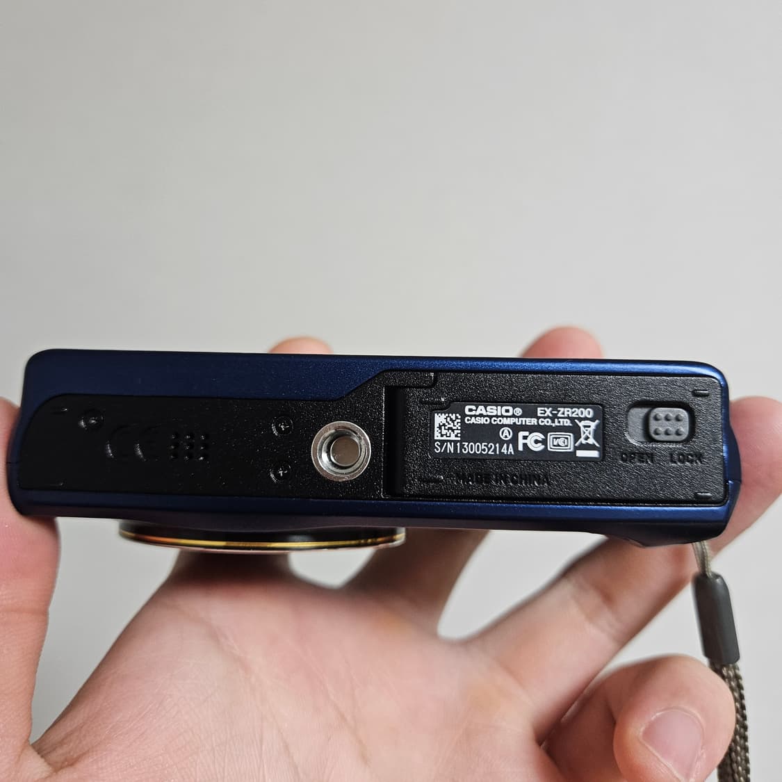 카시오 엑슬림 EX-ZR200 블루 빈티지 디카 디지털카메라 상품이미지5