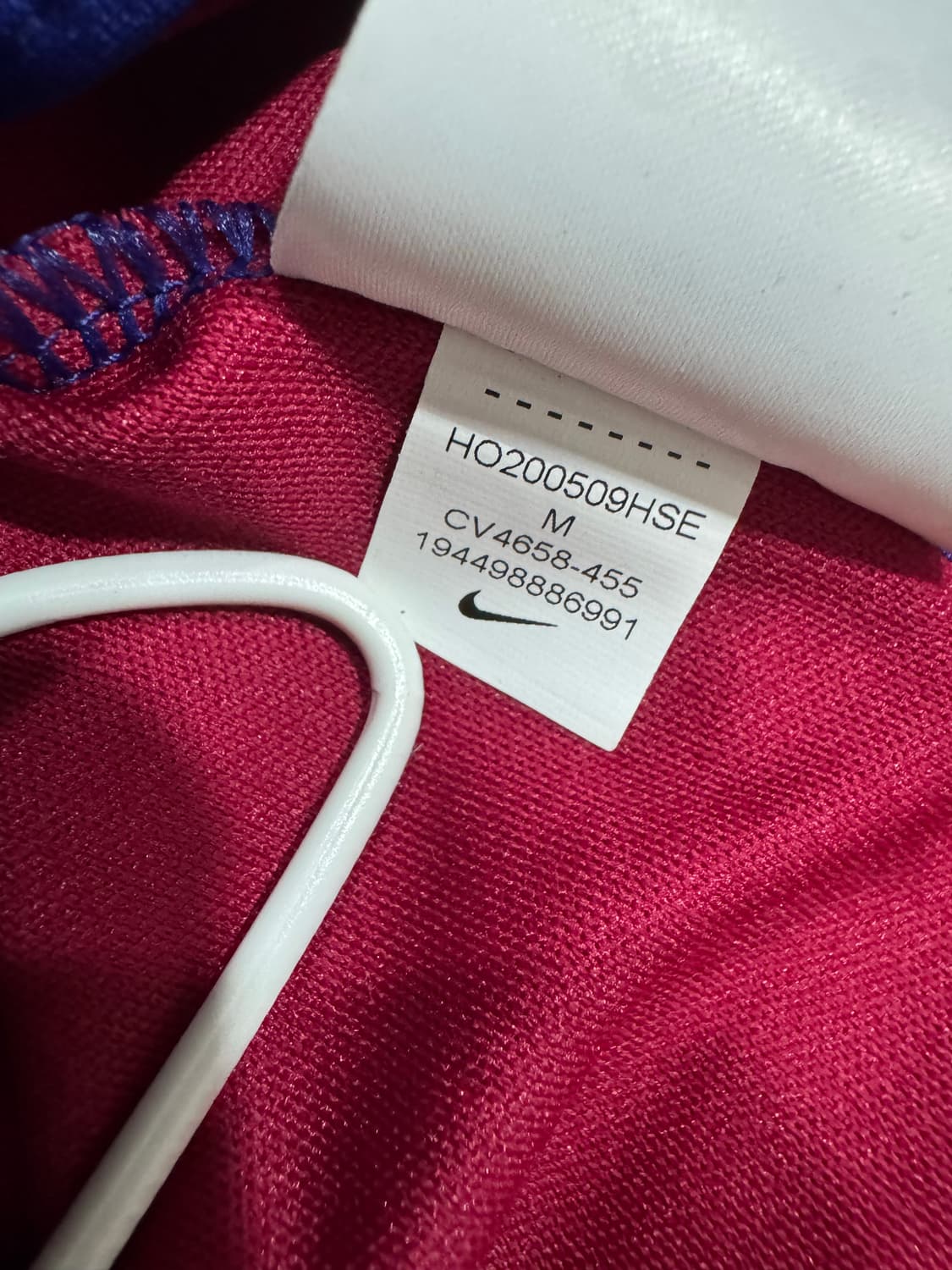 나이키 20-21 바르셀로나 앤섬 트랙탑 져지 M 상품이미지6