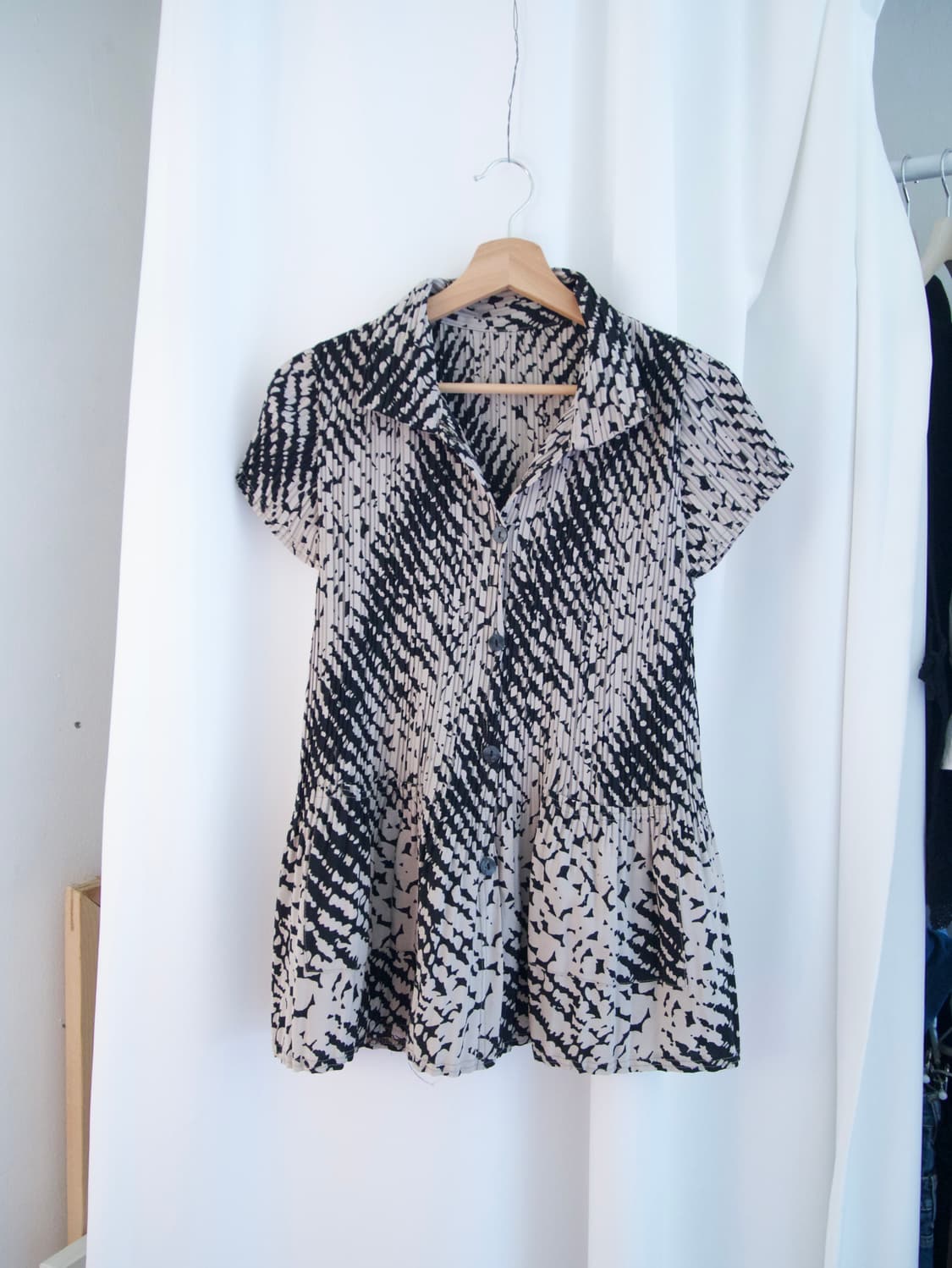 pleats pocket long shirts 상품이미지6