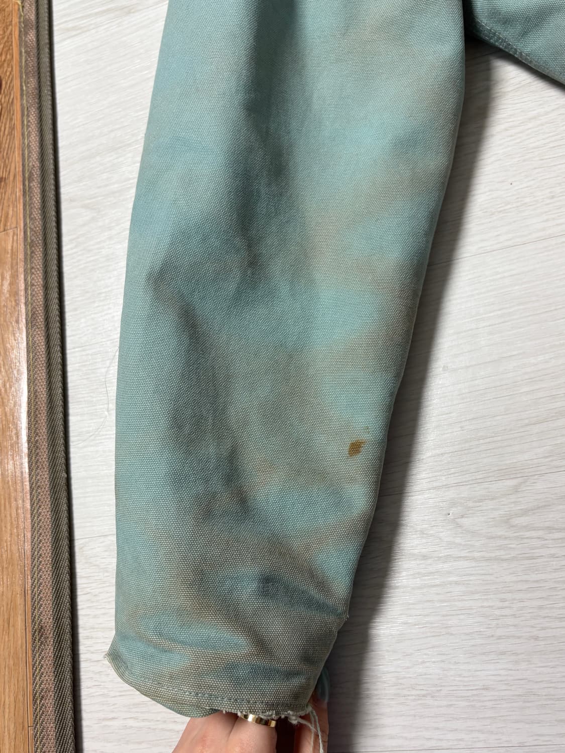 칼하트 워크자켓 후드 민트 상품이미지3