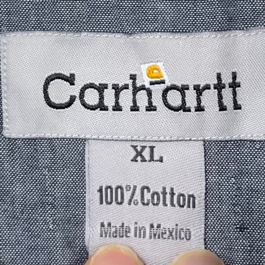 Xxl 칼하트 블랙 워크 셔츠 상품이미지3
