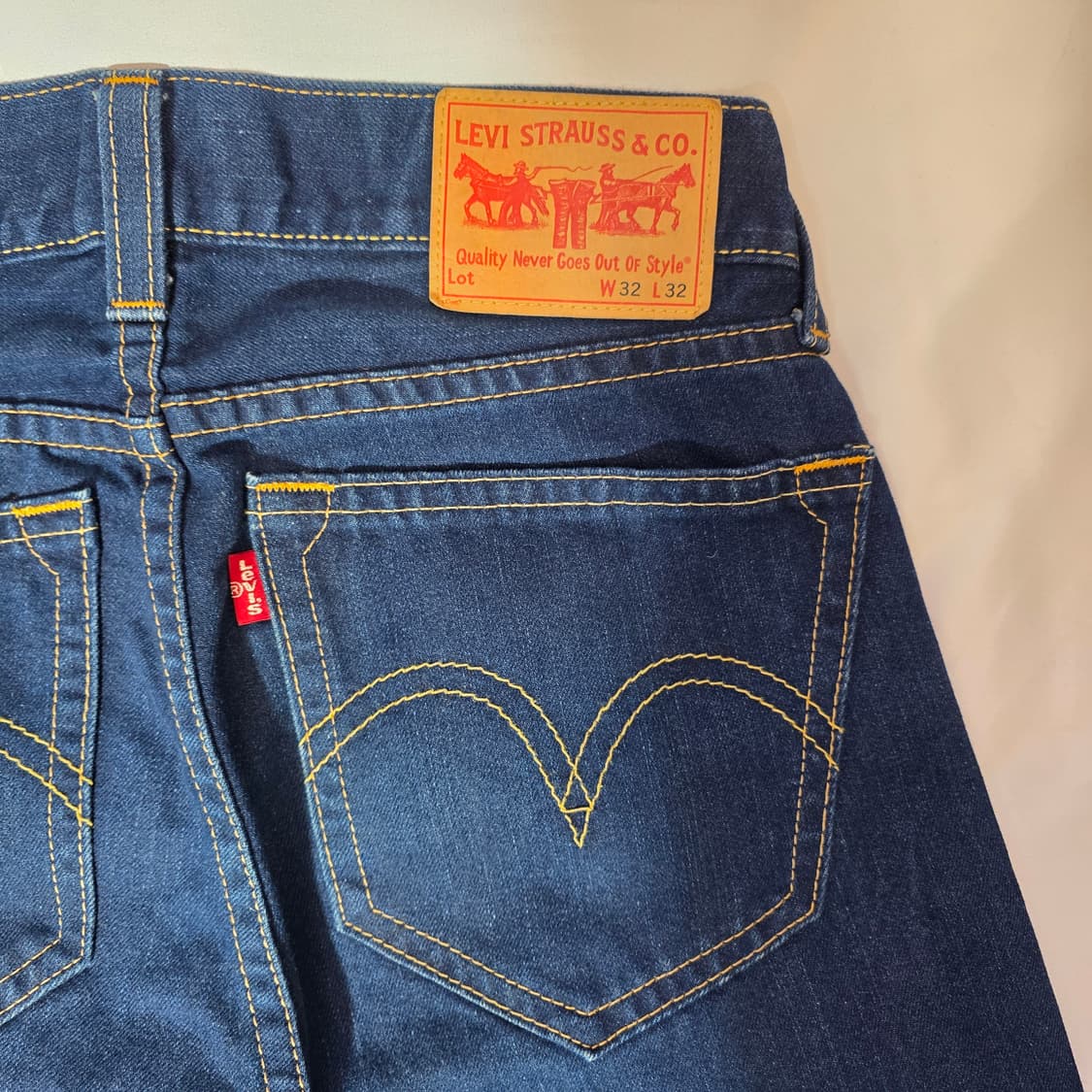 [W32L32]00s 리바이스 리얼루즈핏 타입원 데님팬츠 상품이미지7