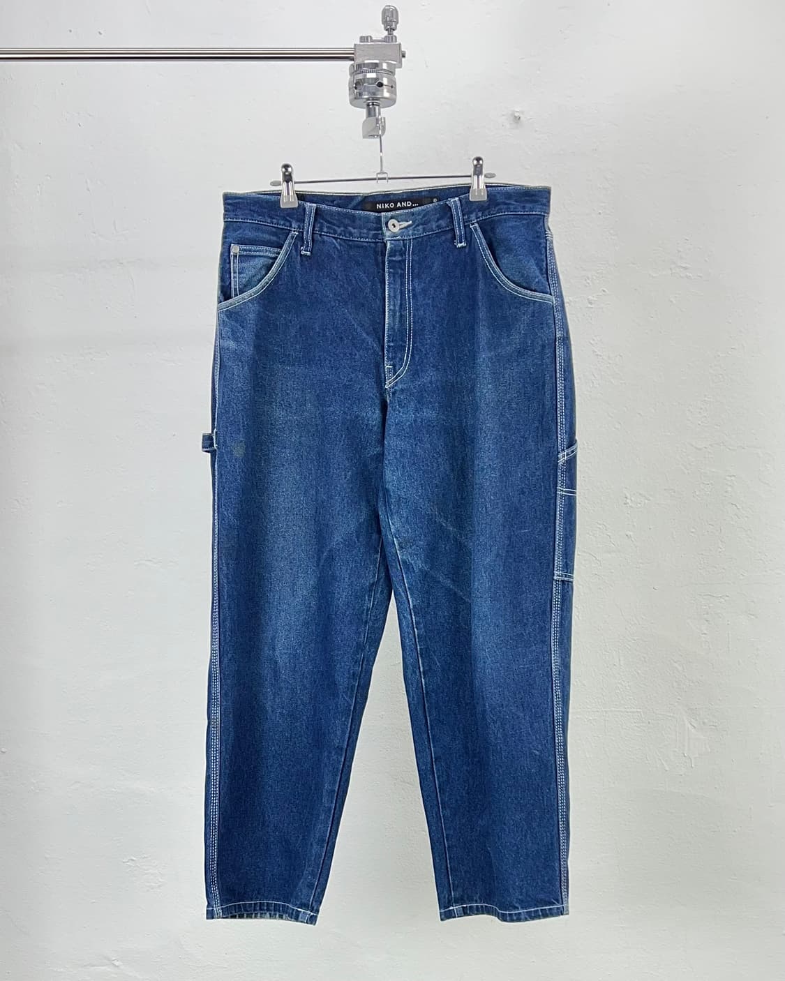 니코앤드 드라이 인디고 카펜더 데님 팬츠 상품이미지1