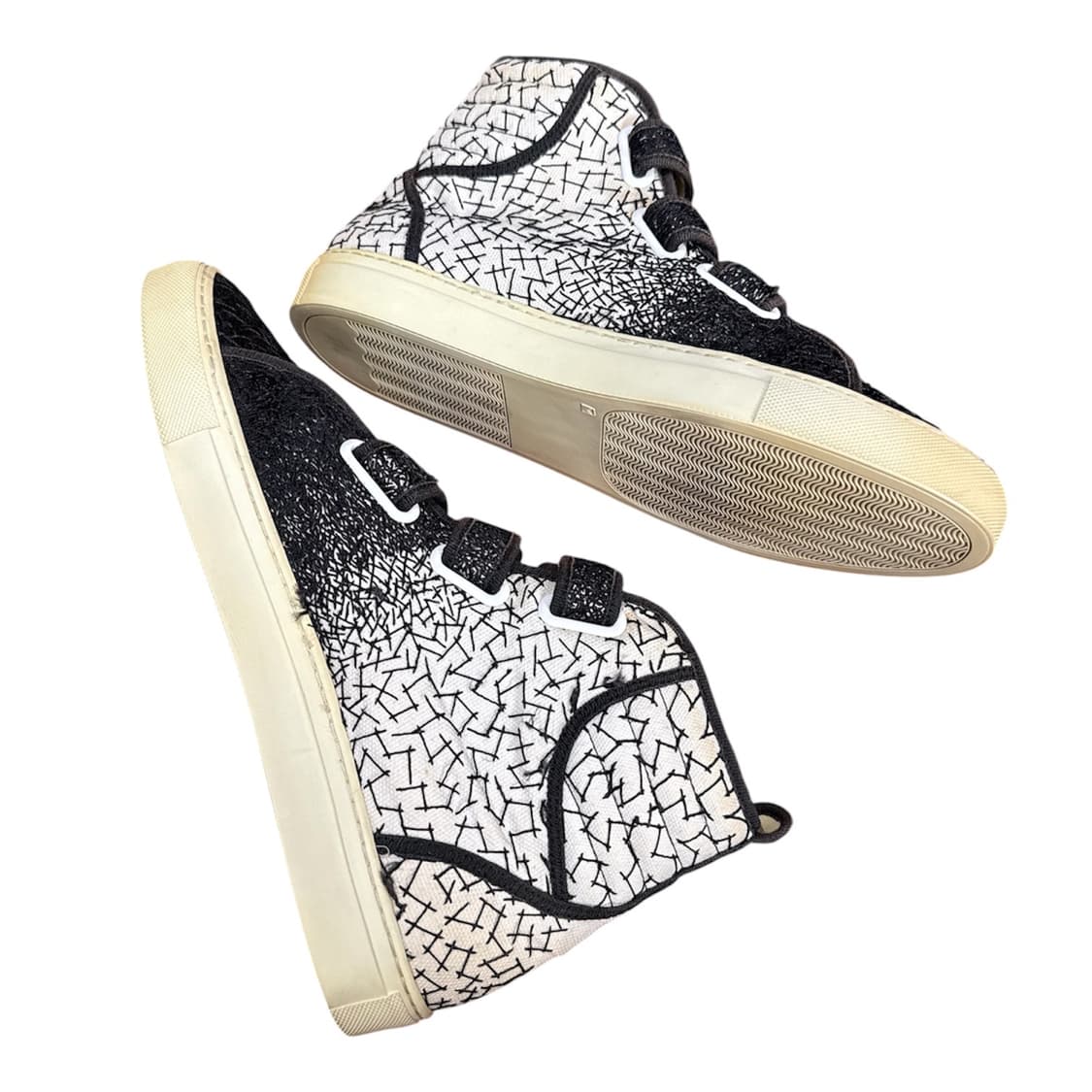 09AW Raf Simons Cross Stitch high top 상품이미지2