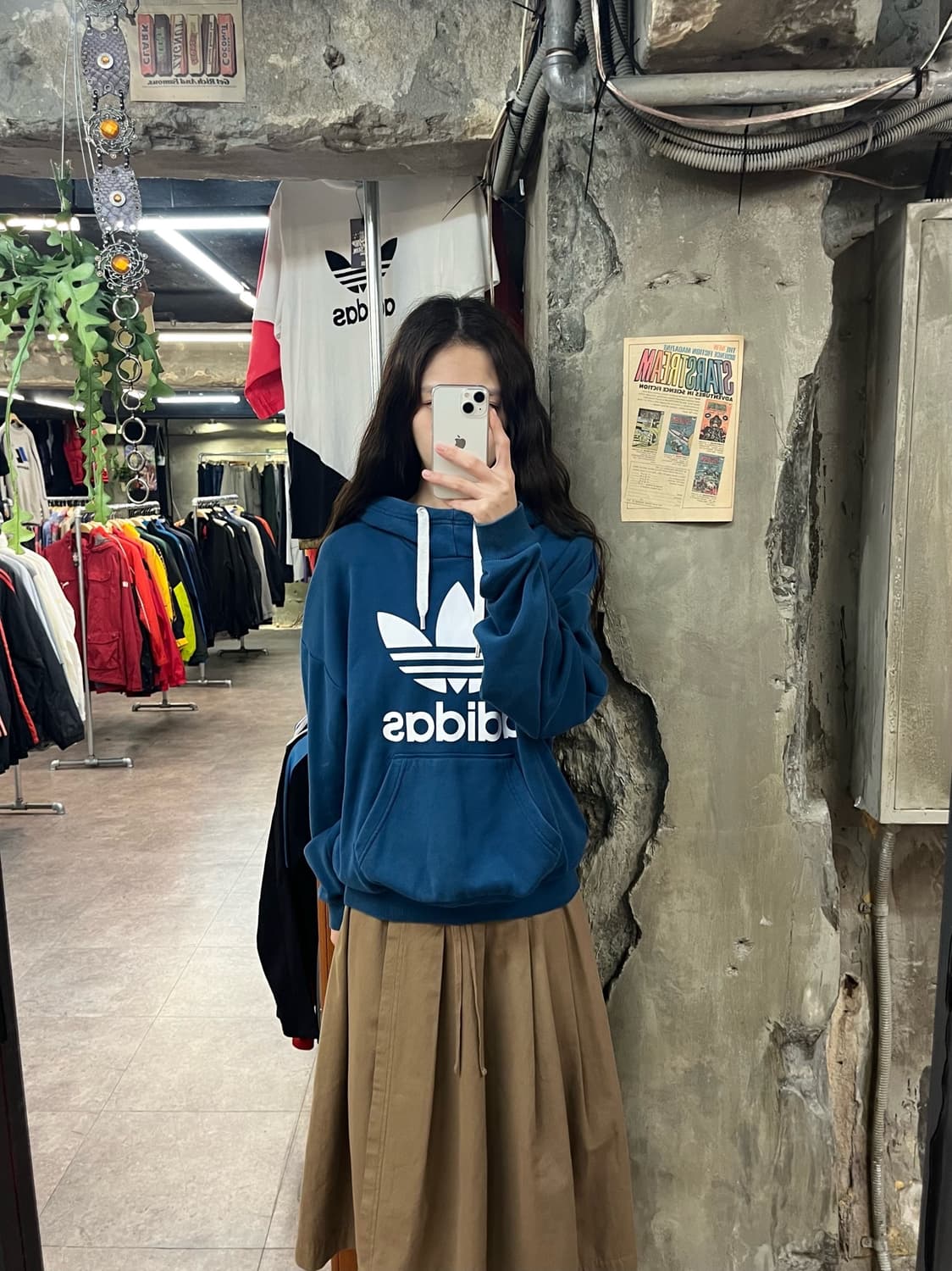 아디다스 후드티 블루 95 #csz1736 상품이미지2