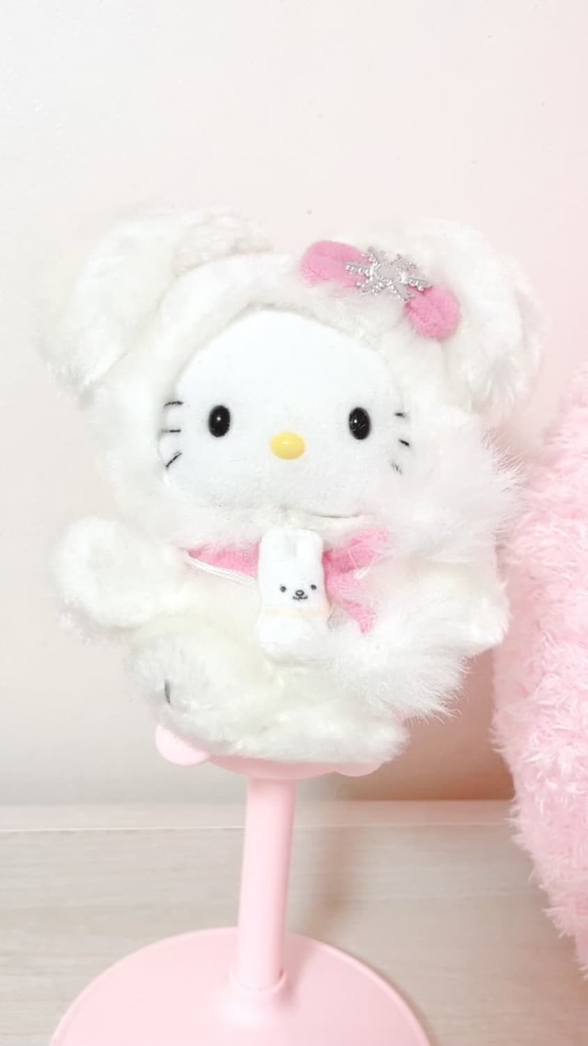 훗카이도 눈토끼 키티 고전키티 눈키티 눈꽃키티 키티인형 헬로키티 상품이미지5