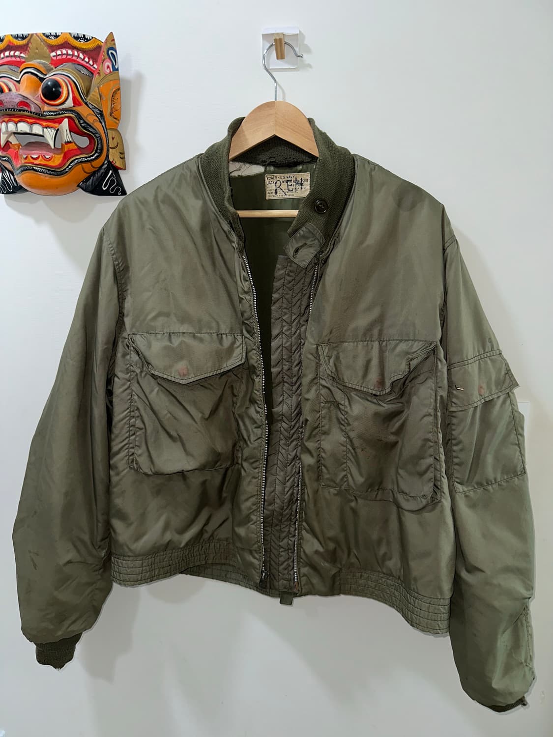 60‘s USN G-8 wep 플라이트 자켓 상품이미지1