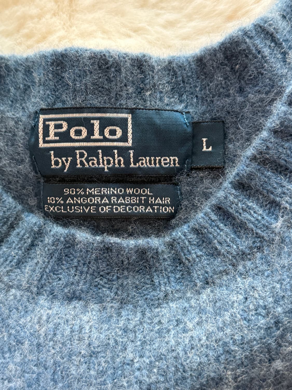 폴로 앙고라 울니트 상품이미지3