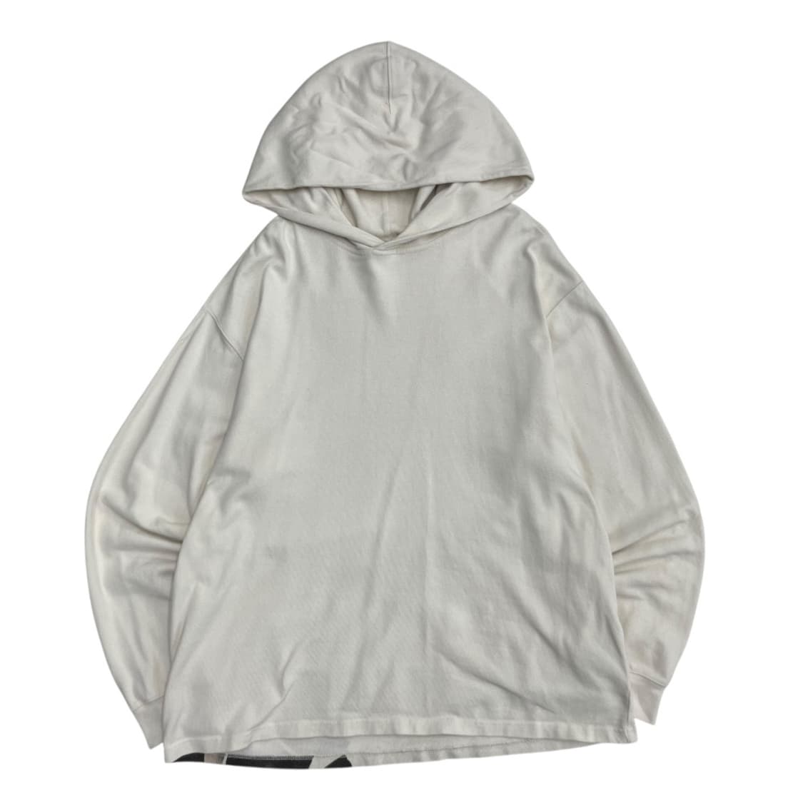 Y-3 요지야마모토 백프린팅 아이보리 후드 M ( 타사몰 현재 26만원대 상품이미지4