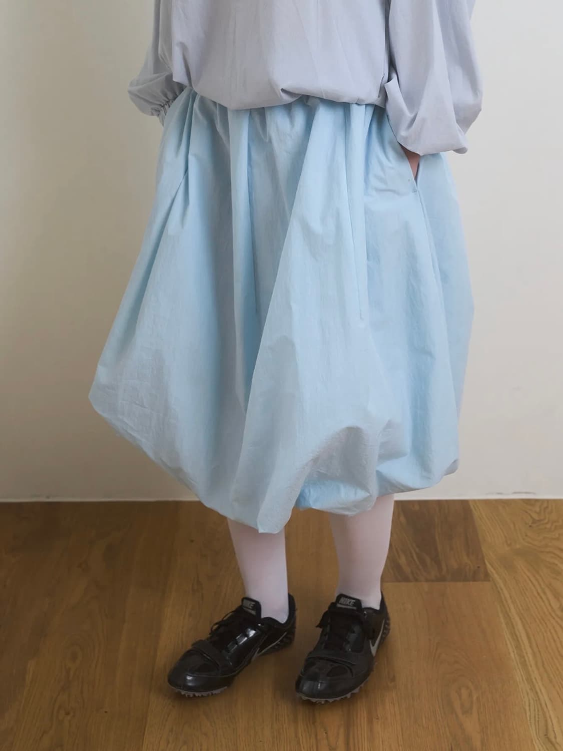 페스토 벌룬 미디 스커트 코튼 캔디 상품이미지1