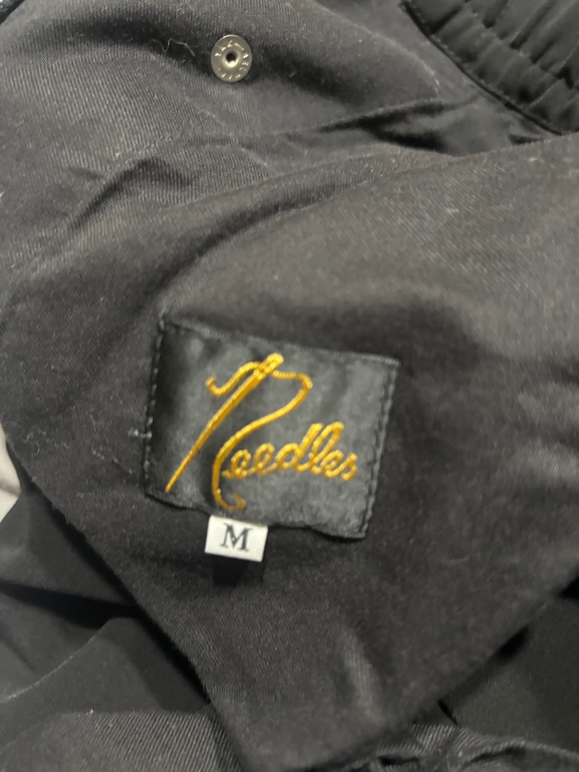 니들스 블랙 파이핑카우보이부츠컷팬츠 M 상품이미지2