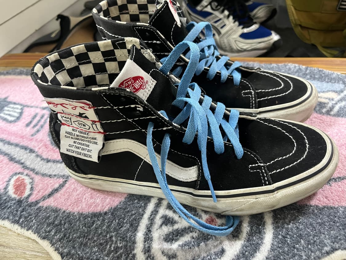 [250] 반스 Sk8-Hi 블랙 하이 상품이미지2