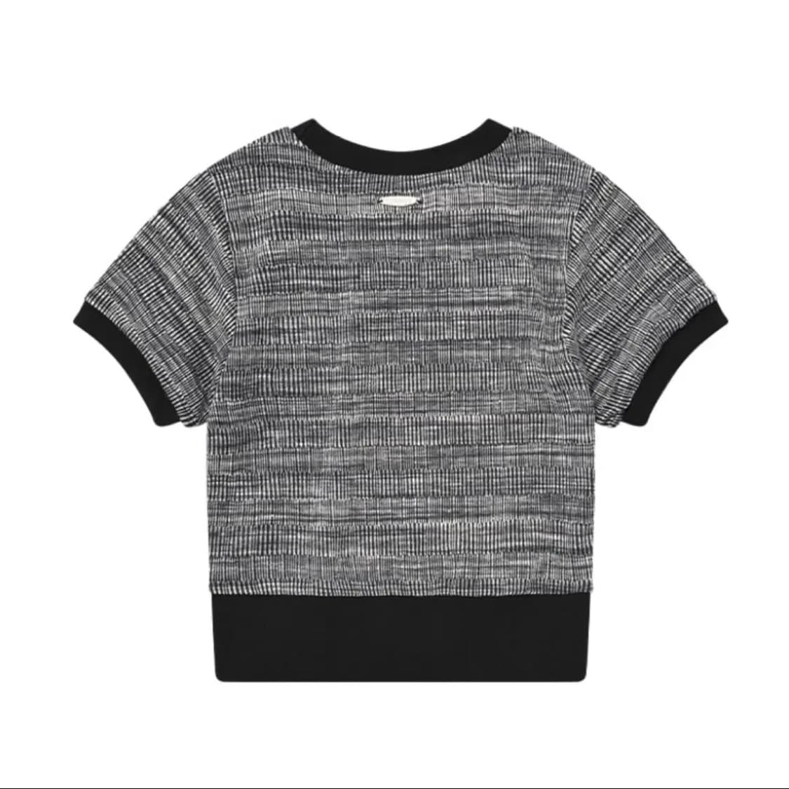 큐리티 C MULTI STRIPE T-SHIRT_BLACK (M) 상품이미지7
