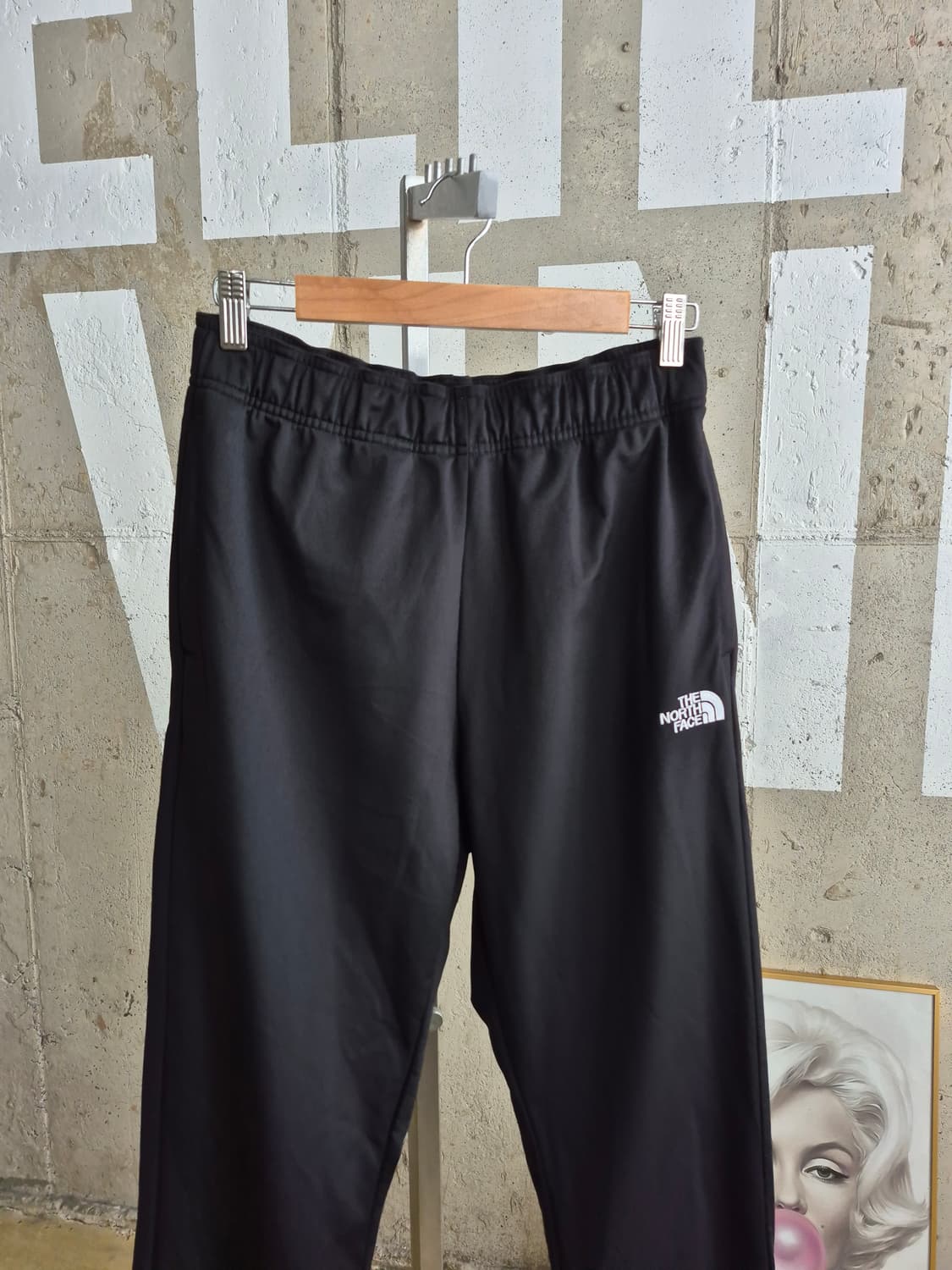 남성85)/33노스페이스 블랙 트레이닝 바지(MPT1 상품이미지2