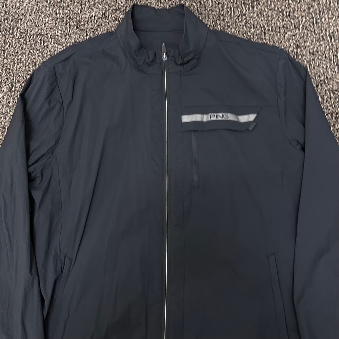 PING 핑 남성 골프웨어 경량 바람막이 자켓 블랙 105(XL) 상품이미지2