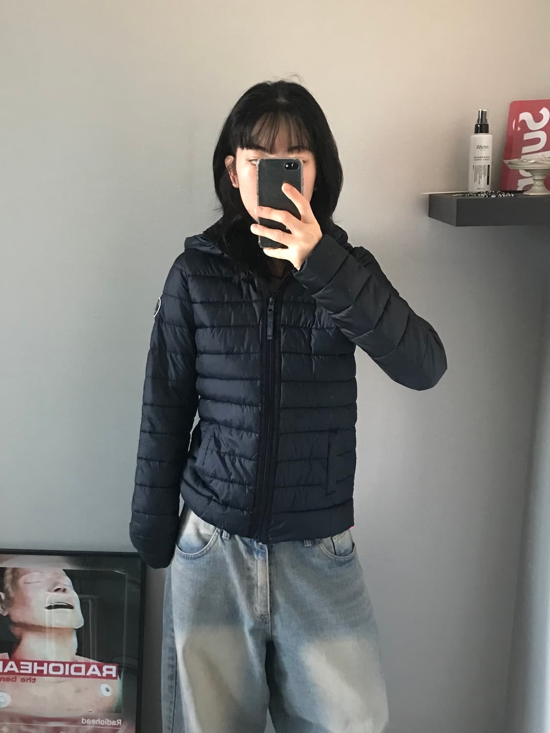 아베크롬비 여성용 경량 패딩 자켓 상품이미지1