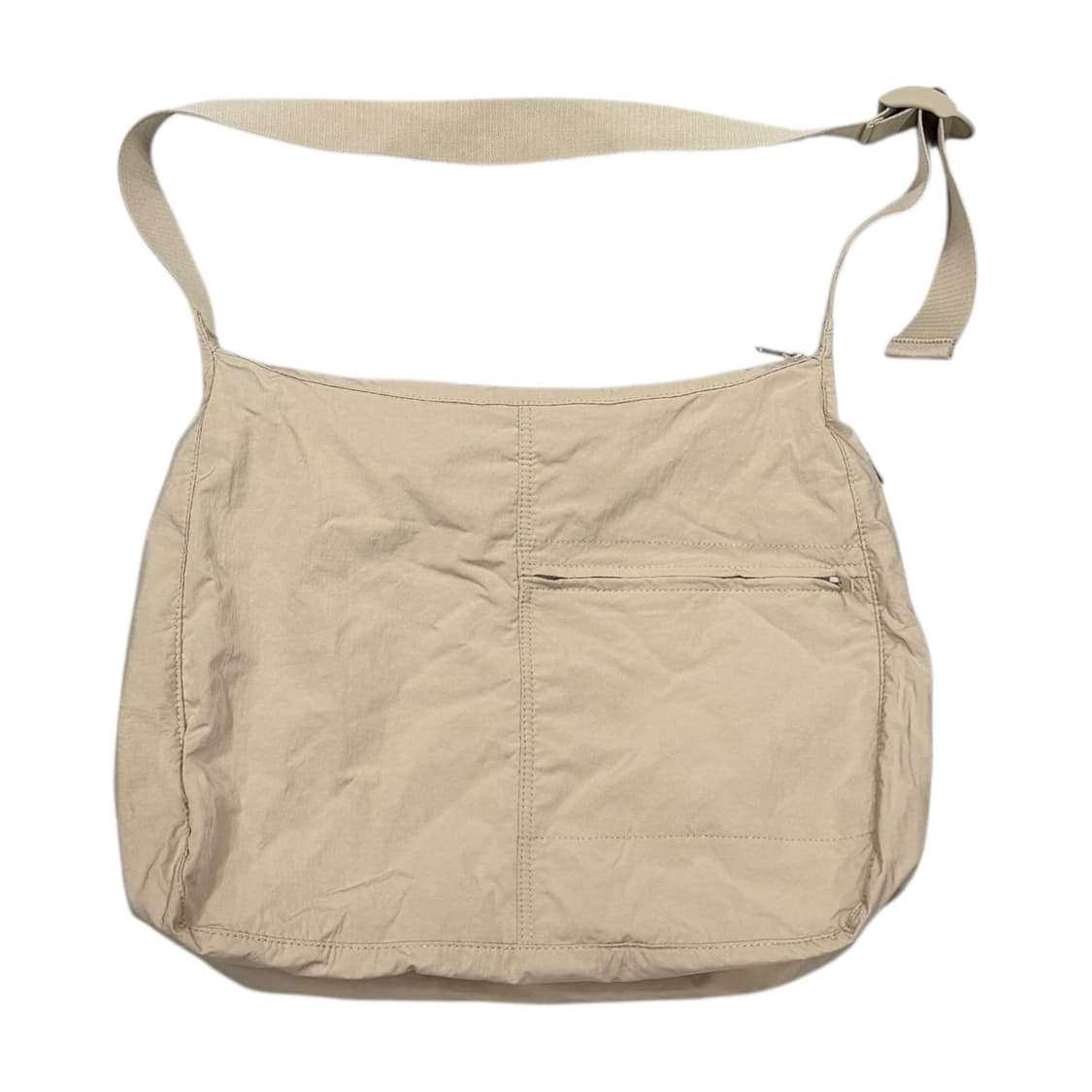 COS 코스 슬라우치 나일론 메신저백 크로스백 가방 베이지 상품이미지1