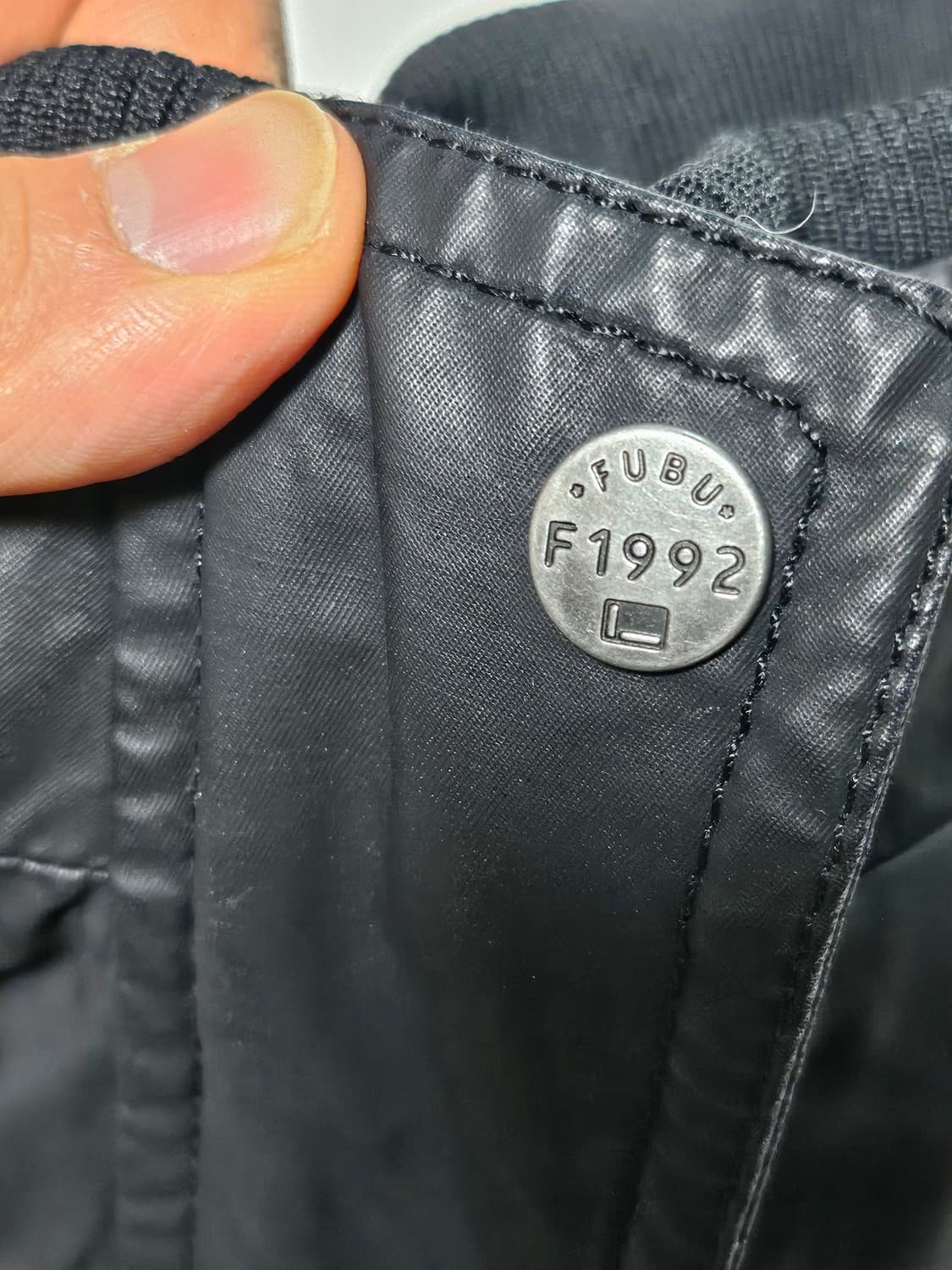 FUBU y2k 락시크 여성 가죽 자켓 S 상품이미지5