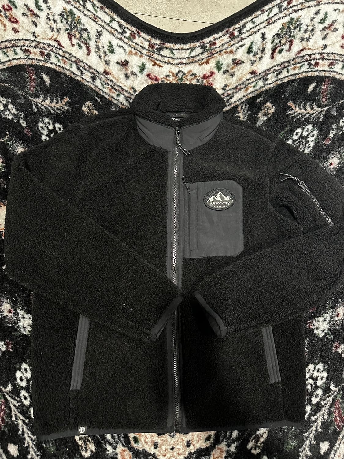 디스커버리 익스페디션 벤쳐포스 플리스 블랙 90 상품이미지1