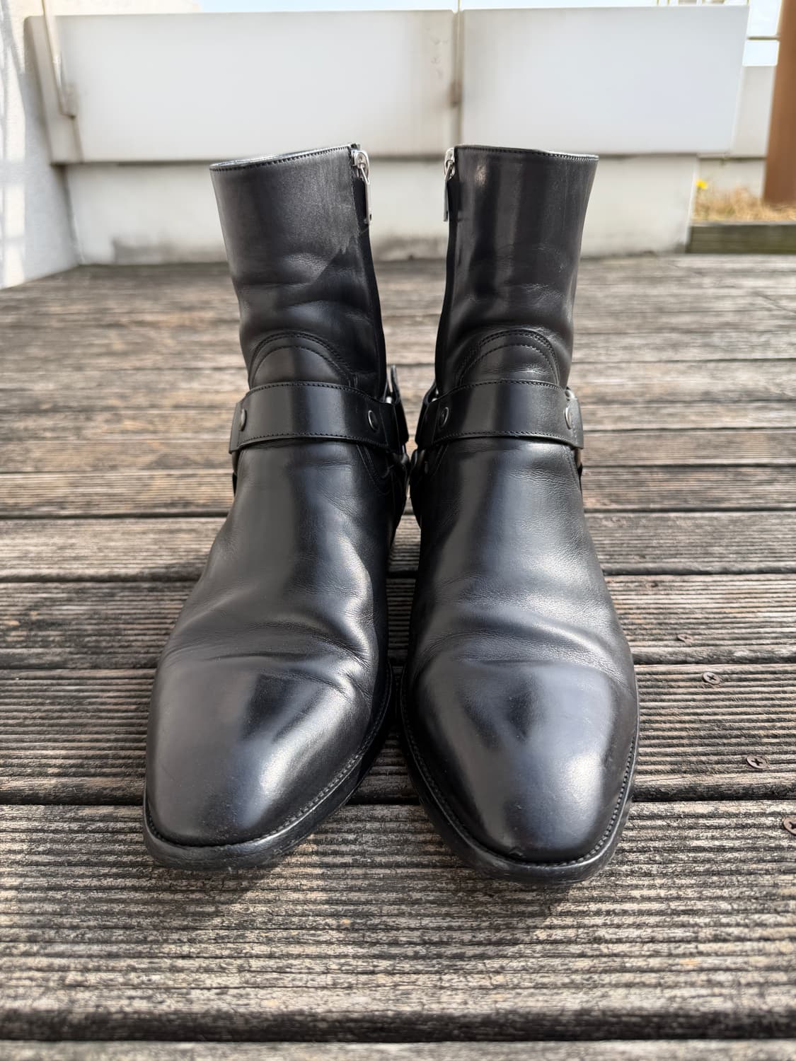 생로랑 모터 싸이클 하네스 부츠 상품이미지4