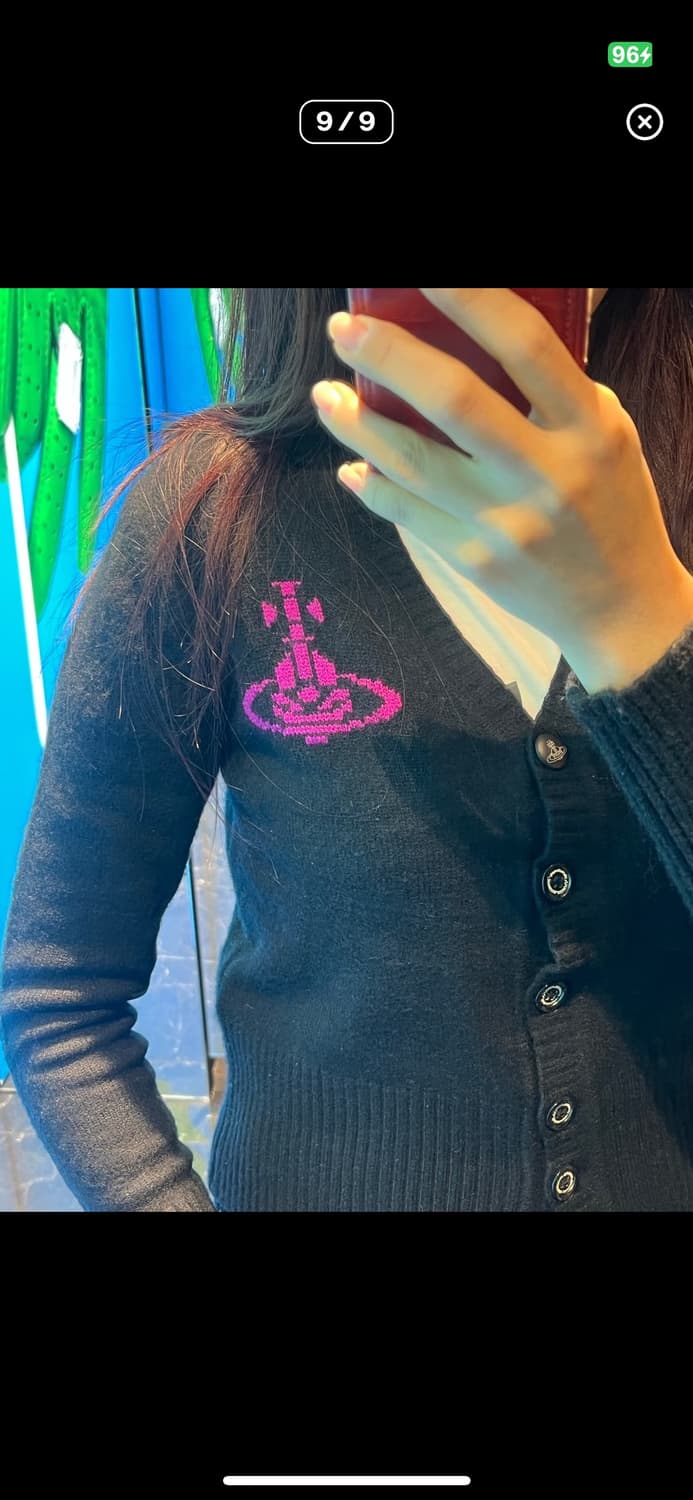 비비안 웨스트 빅로고 가디건 상품이미지8