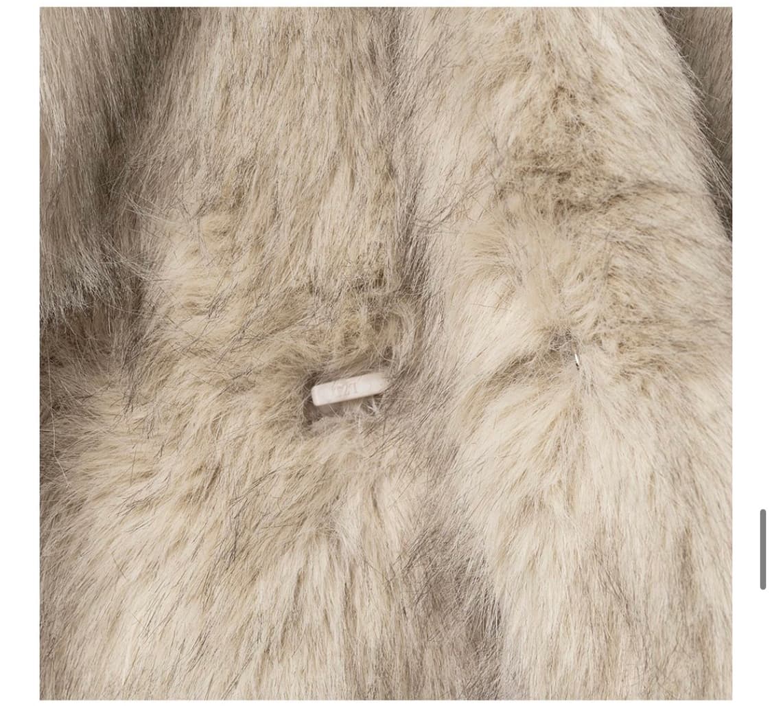 밀로우먼 버클 롱 헤어 퍼 자켓 상품이미지7