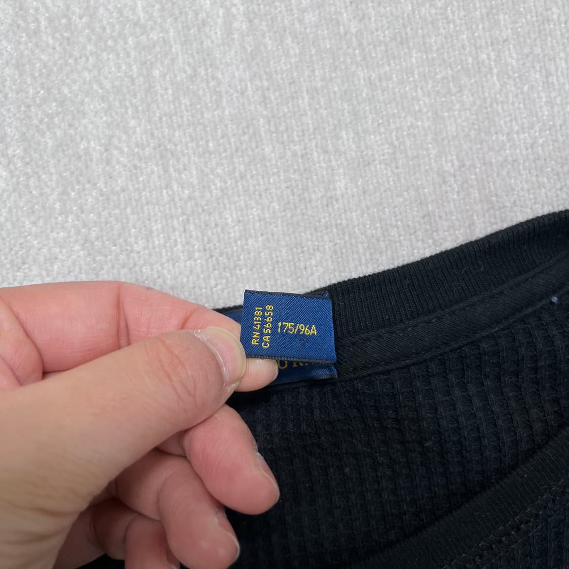 95 폴로 랄프로렌 와플 롱슬리브 티셔츠 상품이미지3