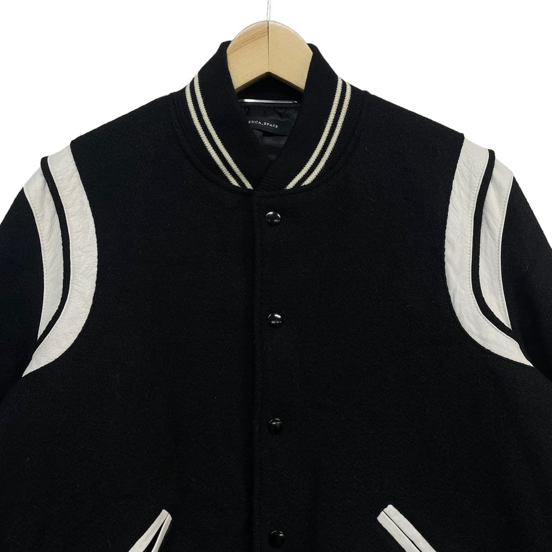 ZucaSpace Teddy Varsity Jacket 상품이미지2