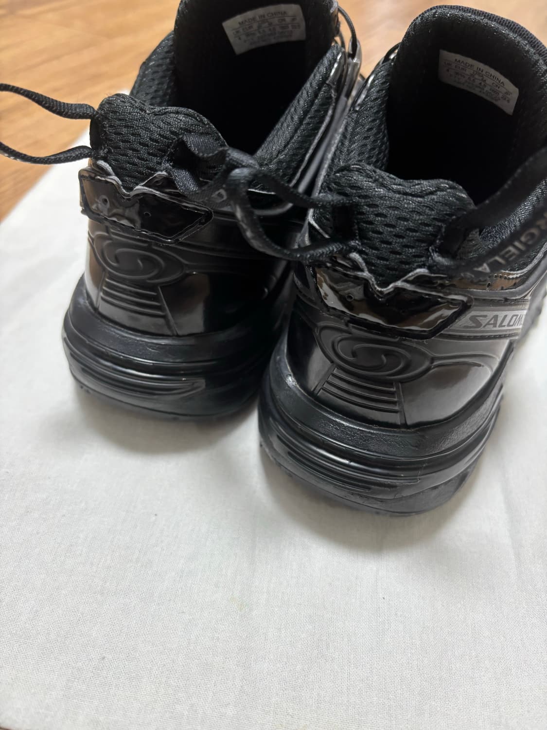 살로몬 x MM6 메종 마르지엘라 ACS 프로 블랙 230 상품이미지5