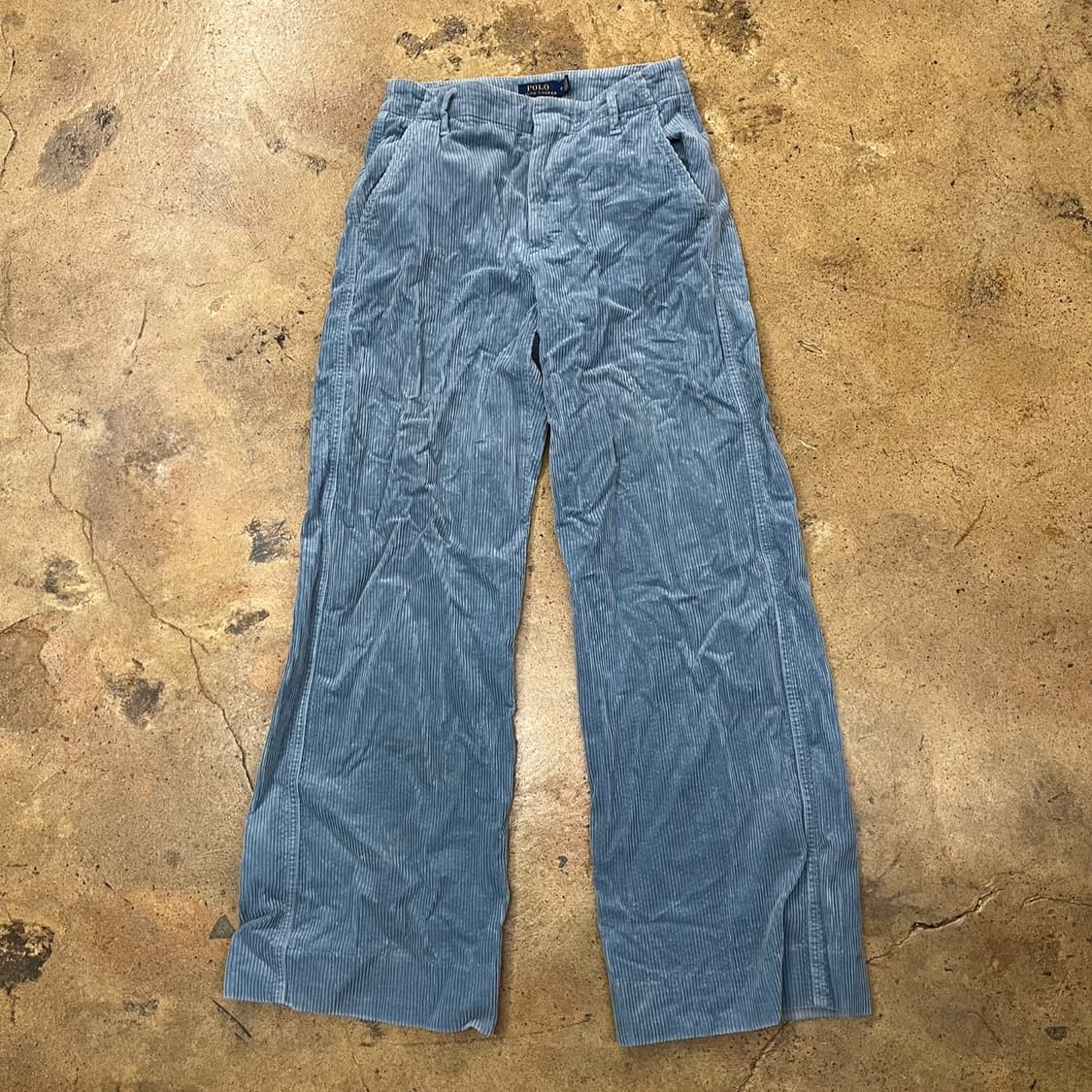 [정품/0] 폴로 랄프로렌 코듀로이 바지 블루 b8 상품이미지2