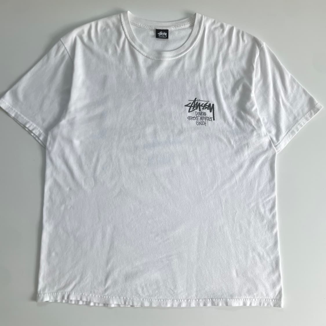 Stussy 스투시 재팬라인 화이트 도버스트릿 마켓 반팔티 상품이미지2