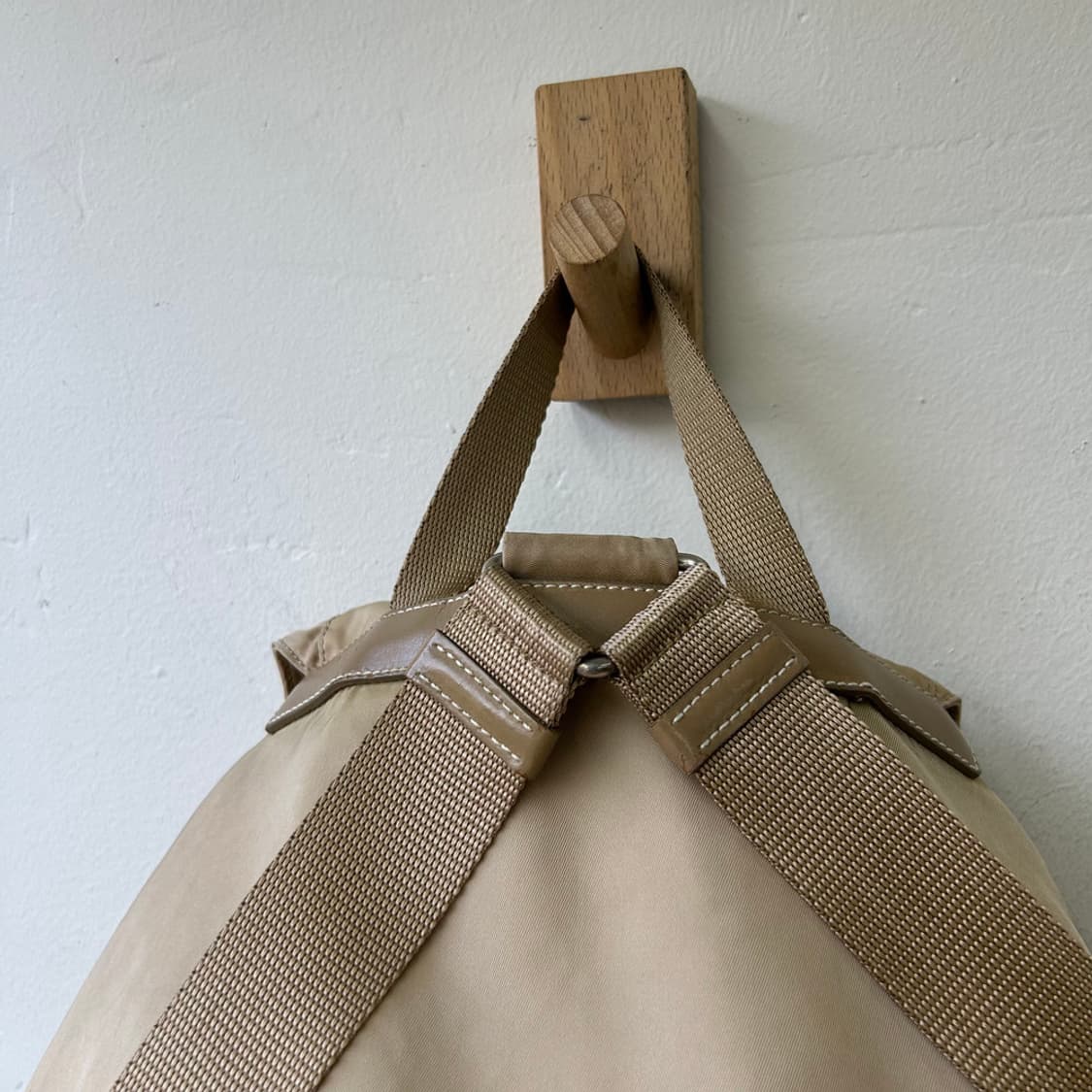 16267 - 프라다 나일론 베이지 백팩 상품이미지7