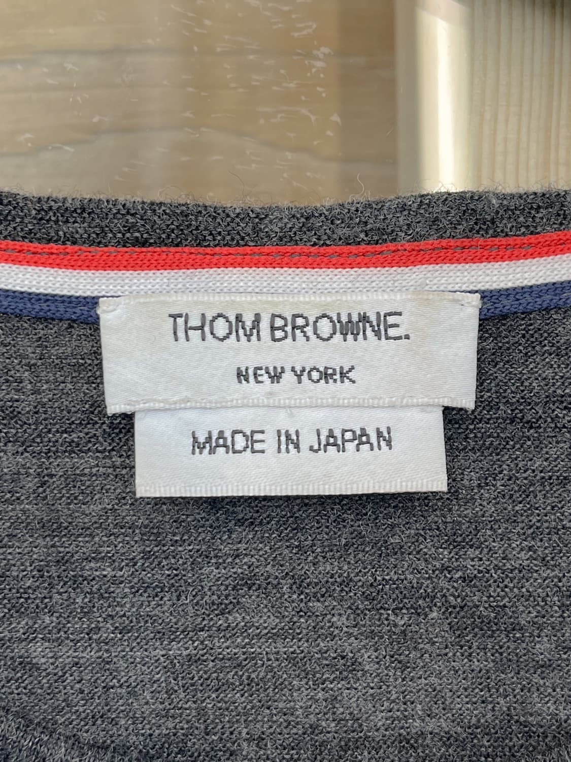 톰 브라운 스트라이프 포켓 울 롱슬리브 상품이미지5