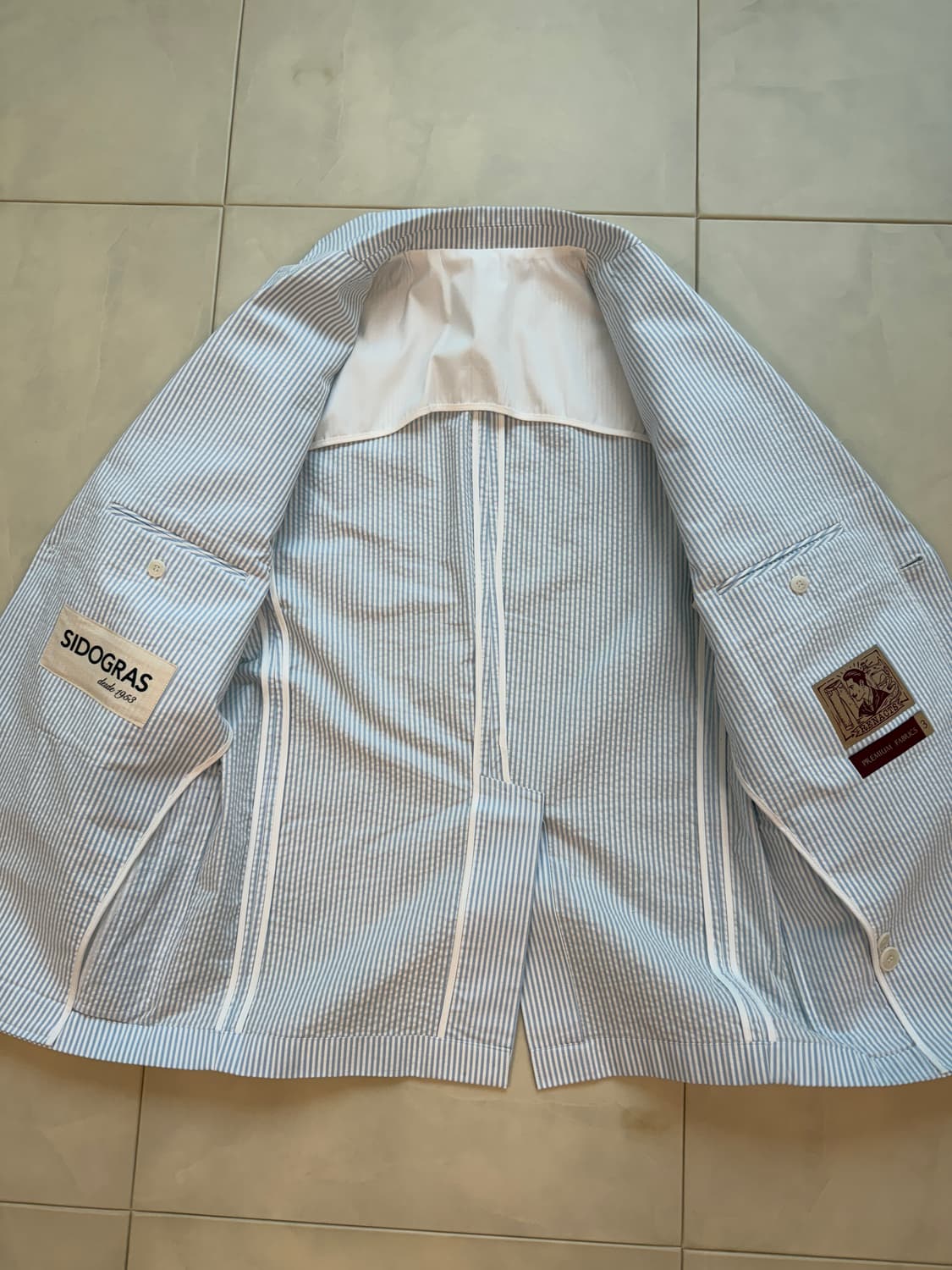 리넥츠 25ss 시어서커 수트 셋업 3(105/32) 상품이미지6