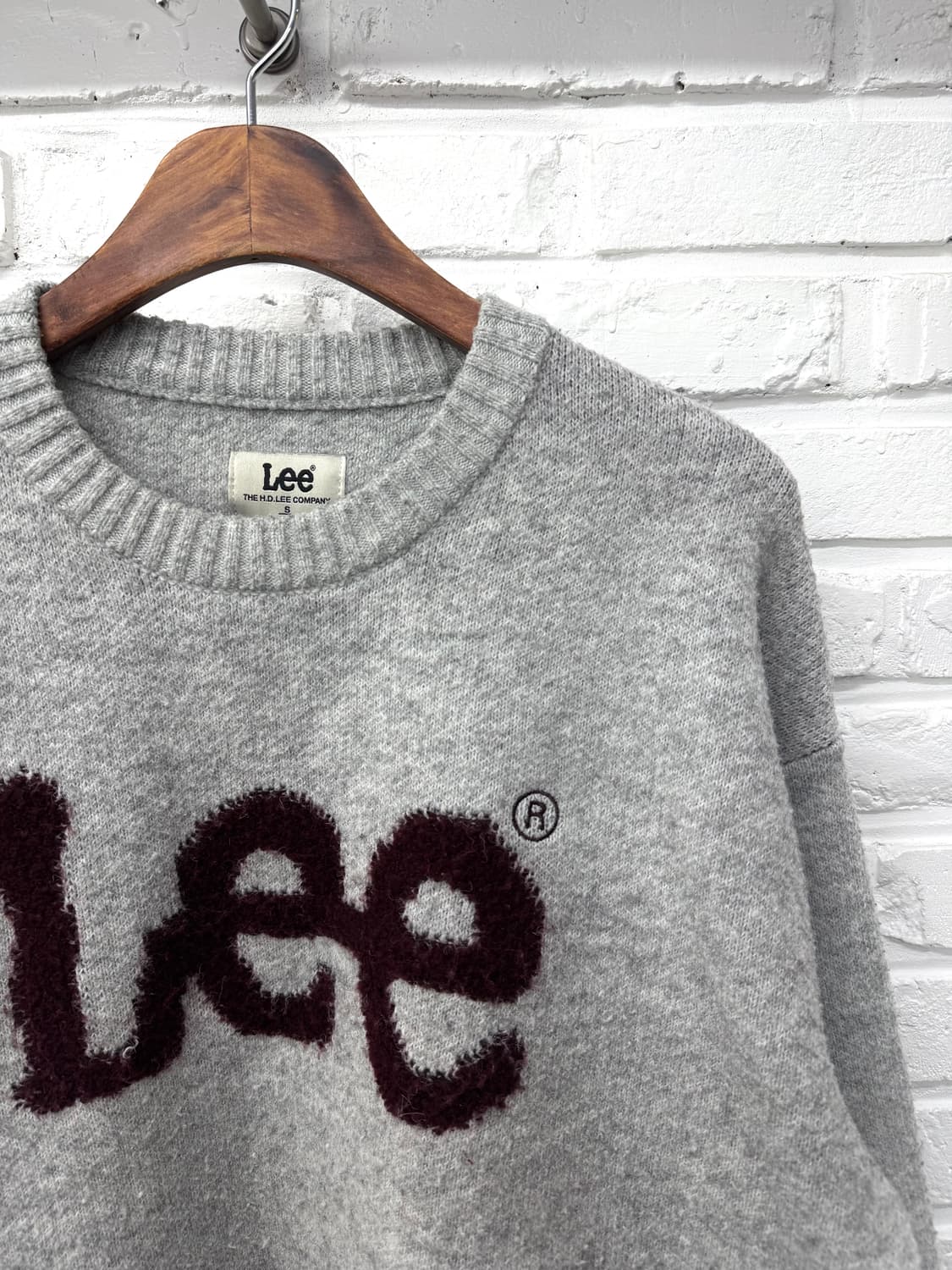 lee그레이 니트 상품이미지4