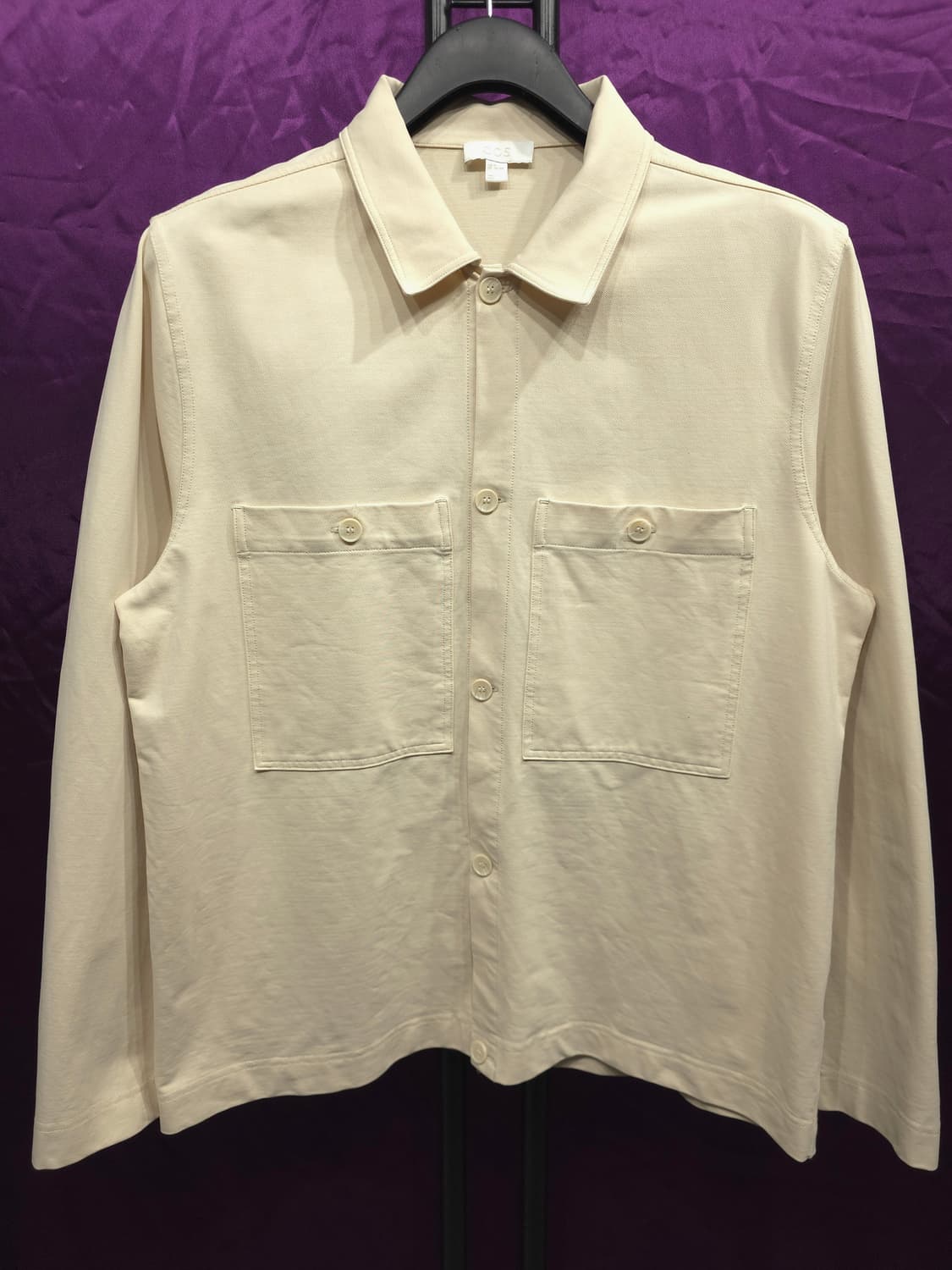 COS 코튼 오버핏 워크 셔츠 M(L) 상품이미지1