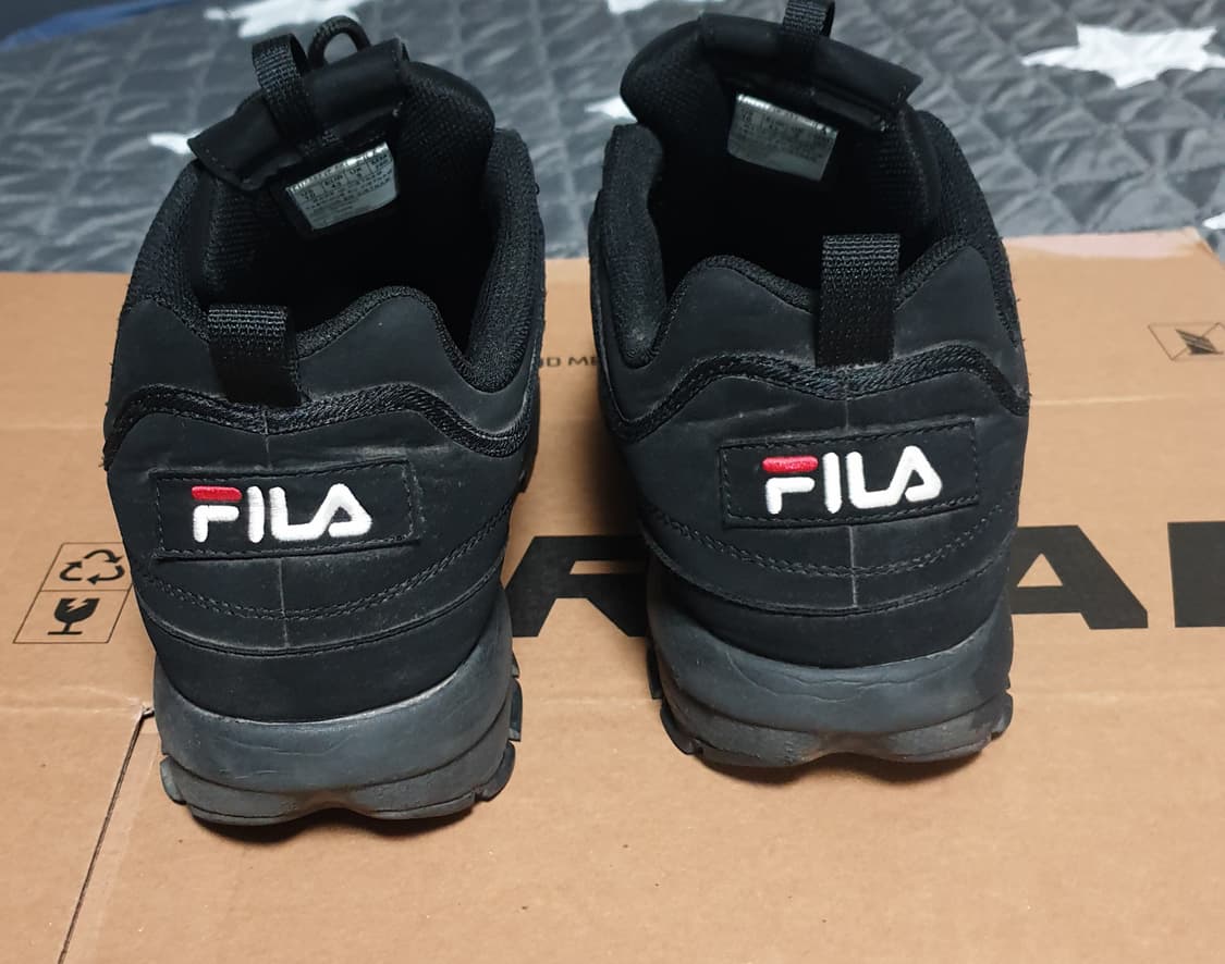 FILA 디스럽터2  어글리 스니커즈 블랙 (280) 상품이미지4