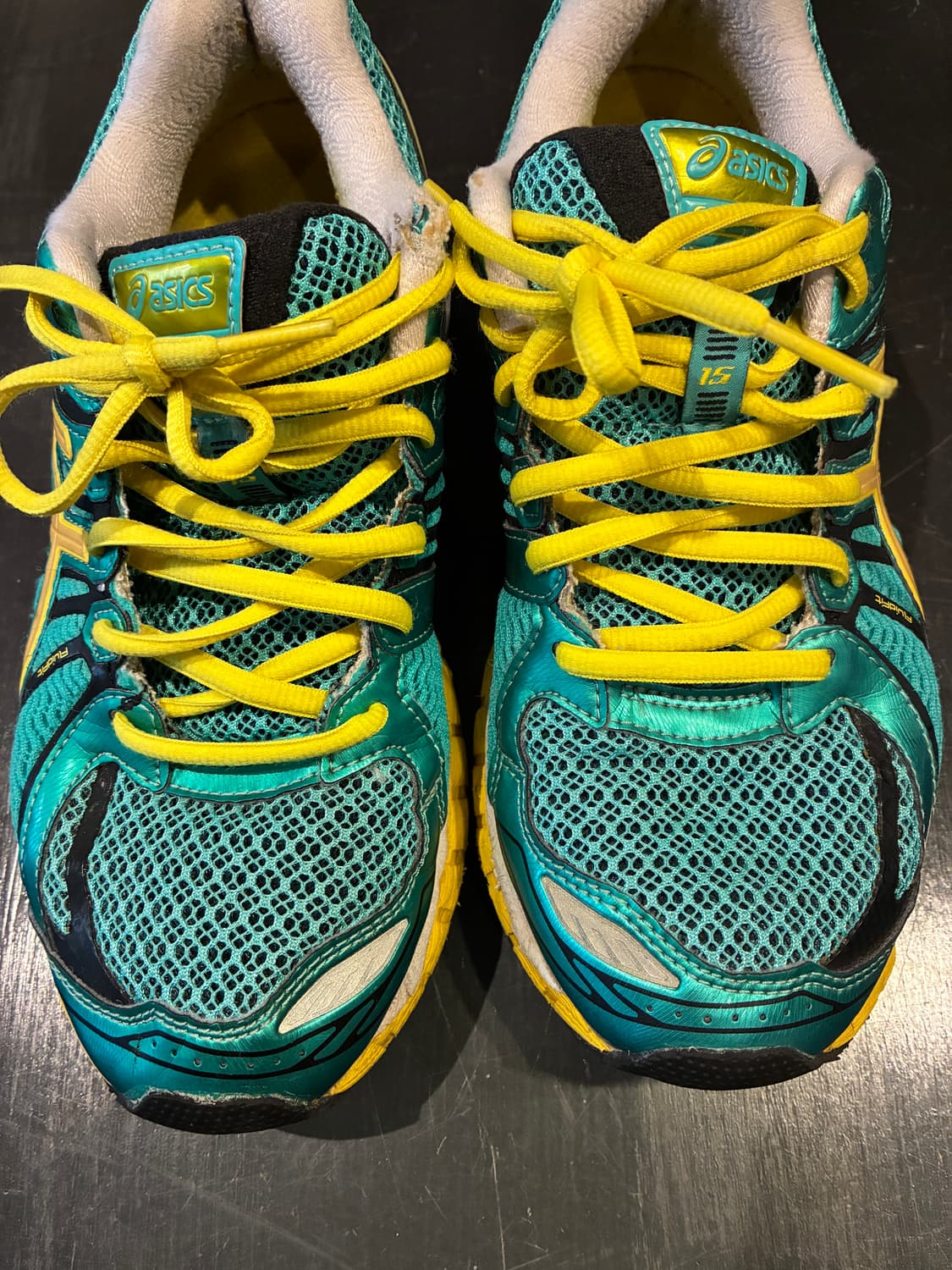 245) 아식스 젤 님버스 15 아쿠아 키코 상품이미지2