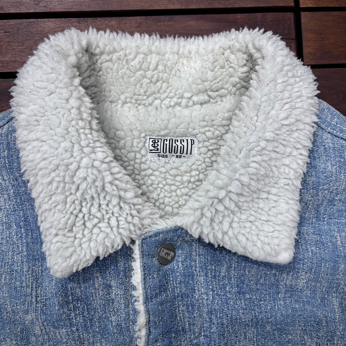 90s Lee Gossip 연청 쉐르파 자켓 (L) 상품이미지2