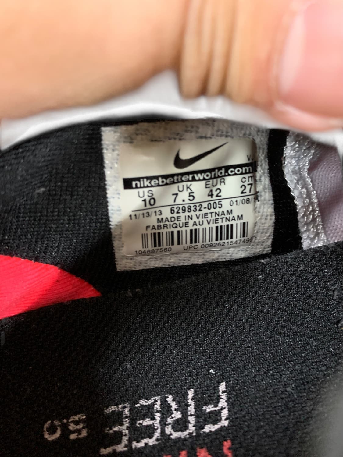 나이키 프리 5.0 TR 핏 4 프린트 270 상품이미지8